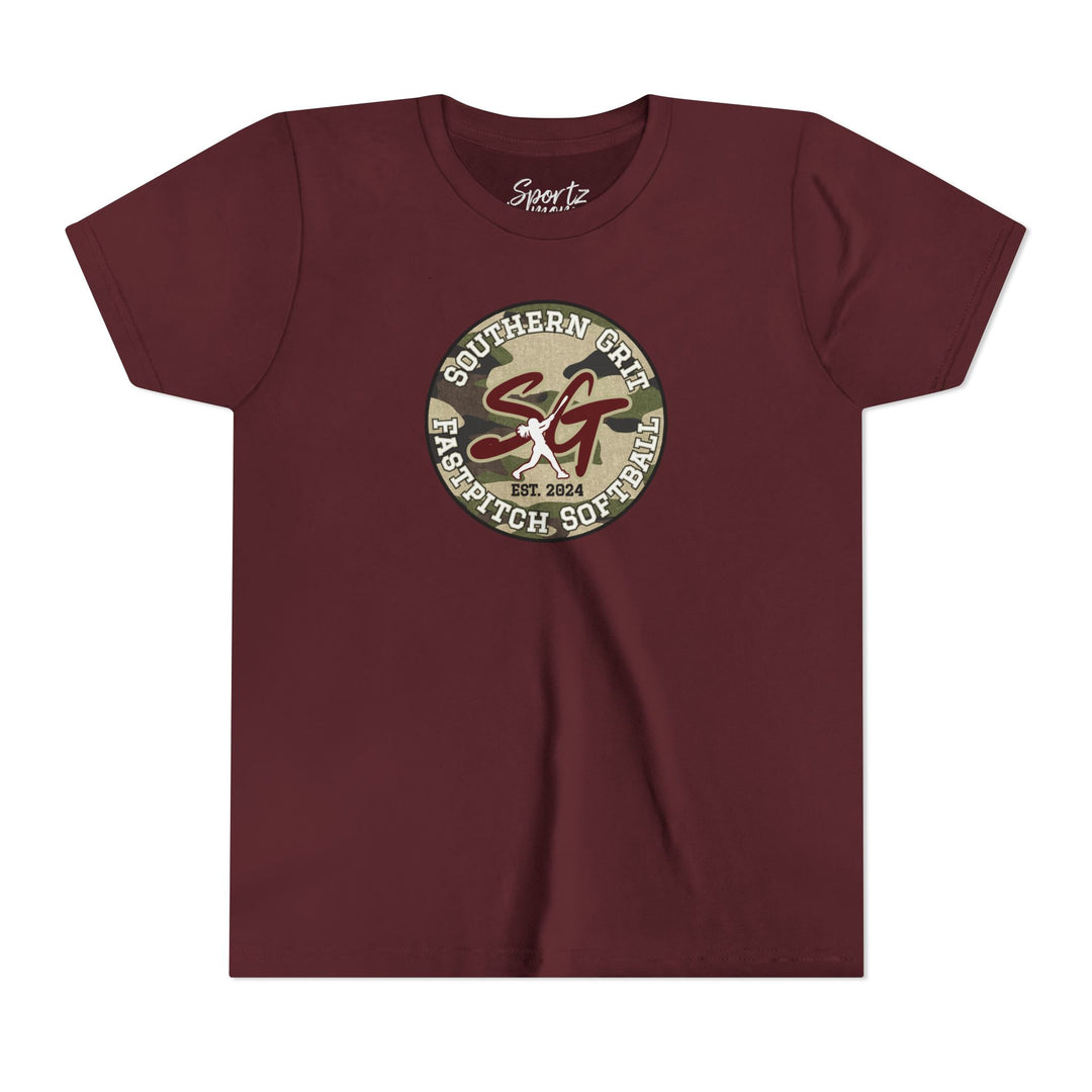 Southern Grit Unisex Youth Mid-Level T-Shirt w/Both Logos