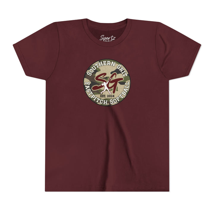 Southern Grit Unisex Youth Mid-Level T-Shirt w/Both Logos