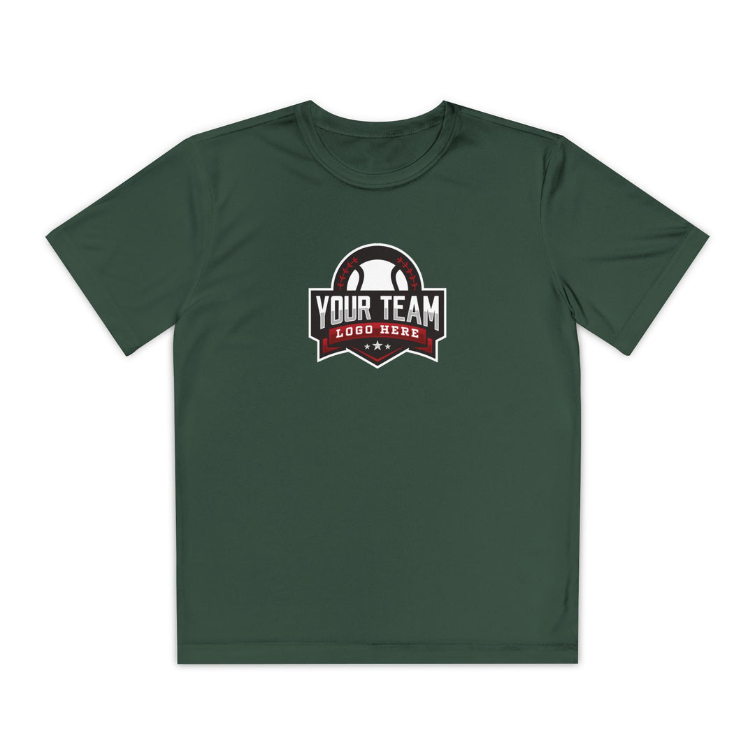 Unisex Youth Moisture Wicking T-Shirt Color Options 1