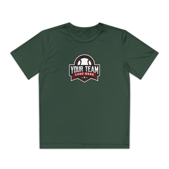 Unisex Youth Moisture Wicking T-Shirt Color Options 1