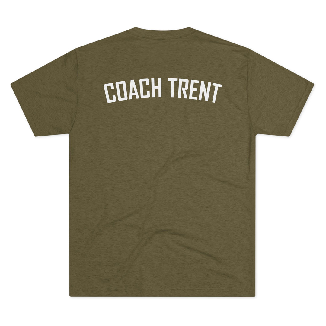 Coach Picture &amp; Name Unisex Tri-Blend T-Shirt