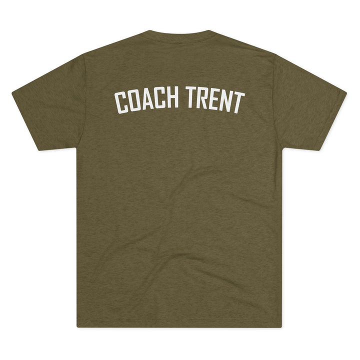 Coach Picture &amp; Name Unisex Tri-Blend T-Shirt