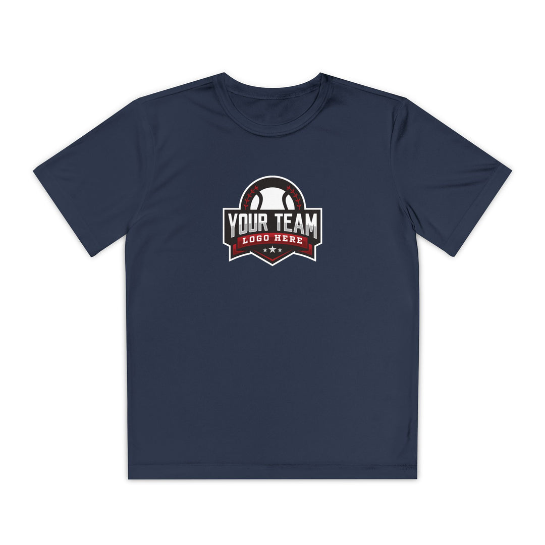 Unisex Youth Moisture Wicking T-Shirt Color Options 1