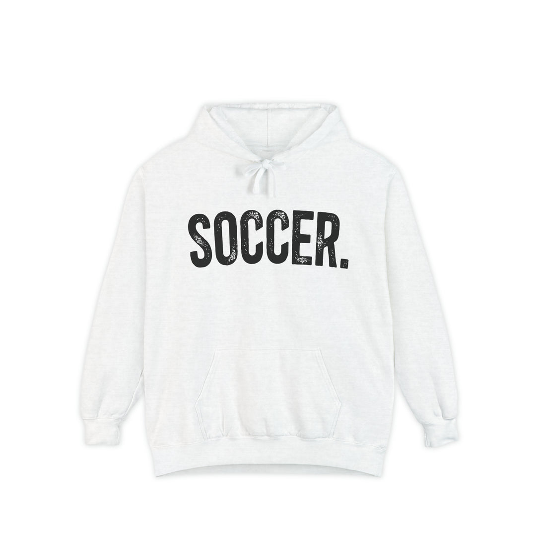Rustic Design Soccer Unisex Adult Premium Hooded Sweatshirt