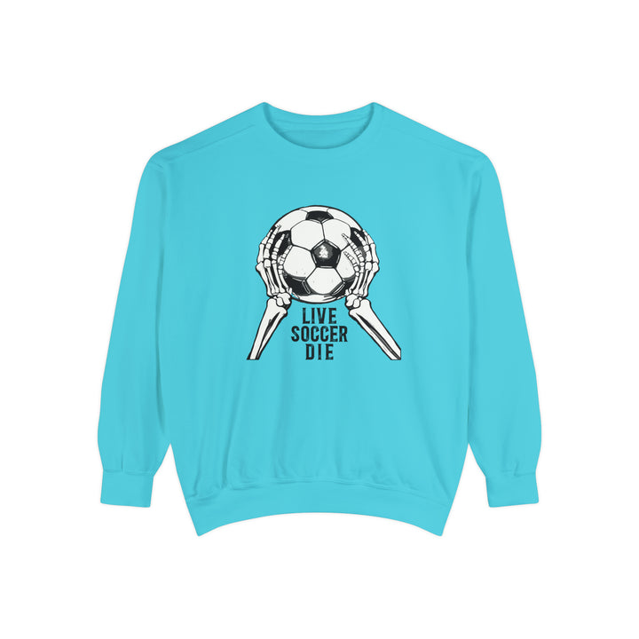 Live Soccer Die Unisex Adult Premium Crewneck Sweatshirt