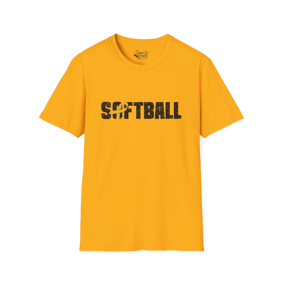 Cancer Ribbon Pick Your Sport Adult Unisex T-Shirt
