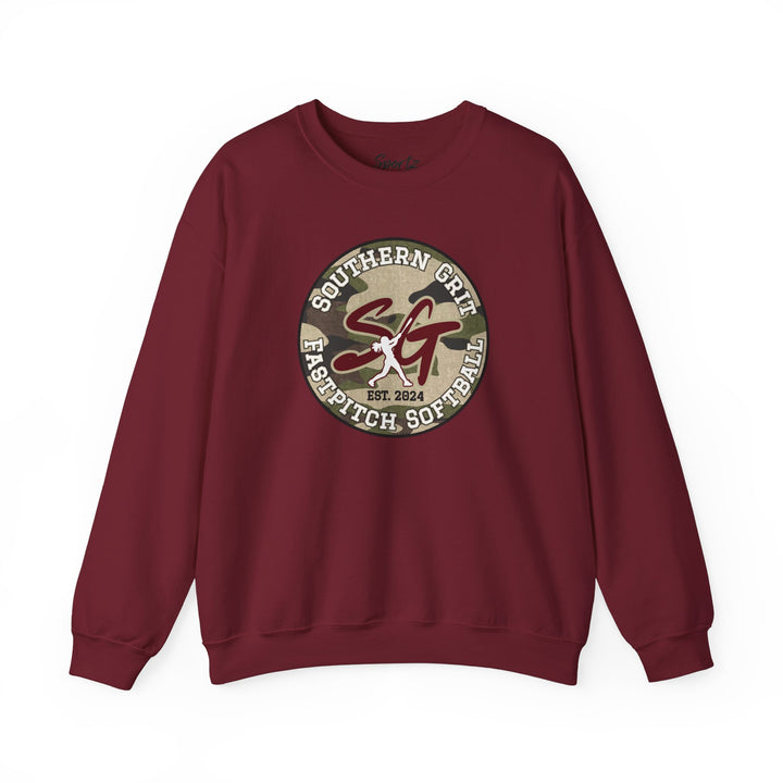 Southern Grit Unisex Adult Crewneck Sweatshirt w/Both Logos