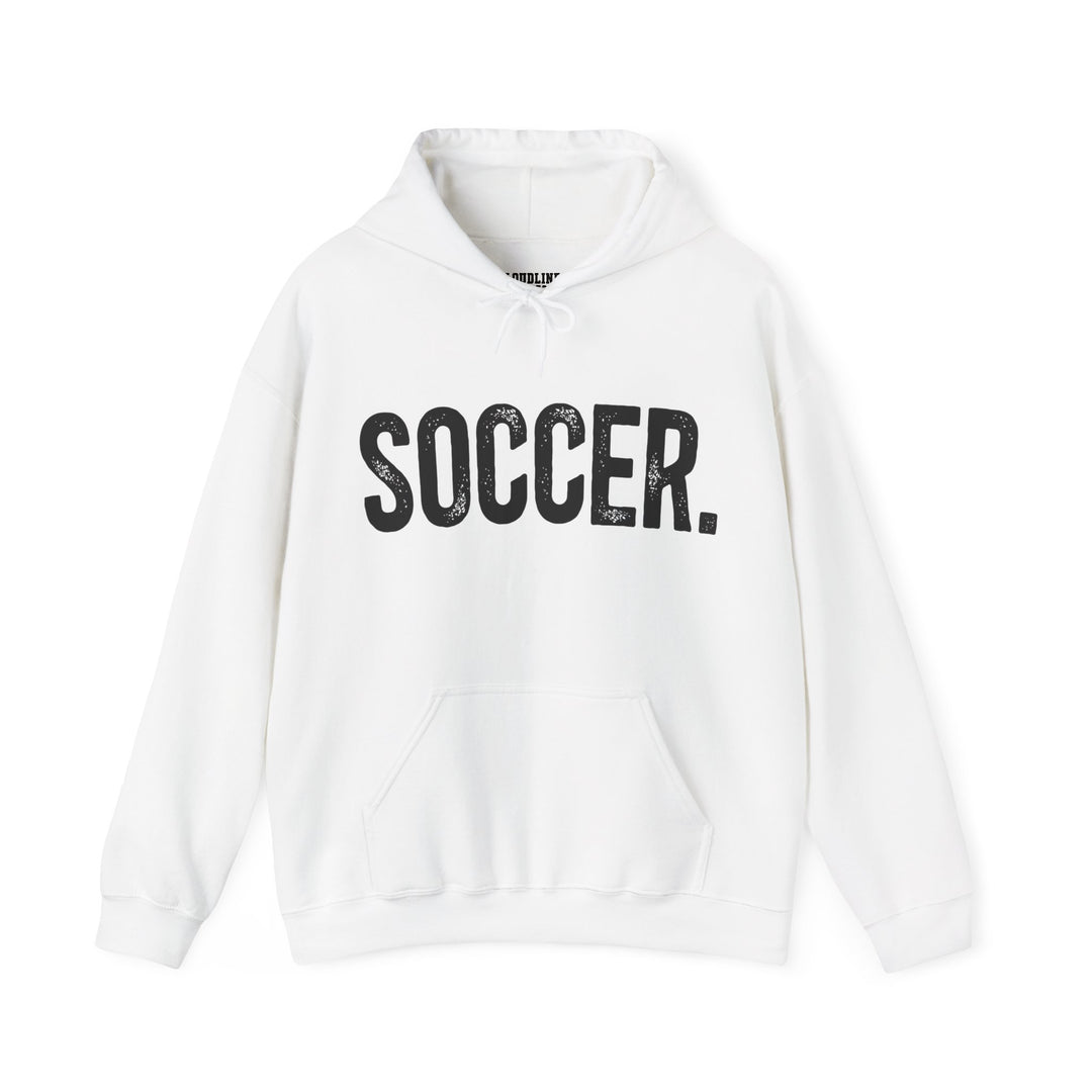 Rustic Design Soccer Unisex Adult Hooded Sweatshirt