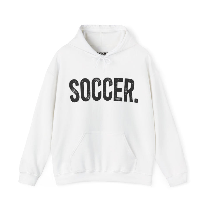 Rustic Design Soccer Unisex Adult Hooded Sweatshirt
