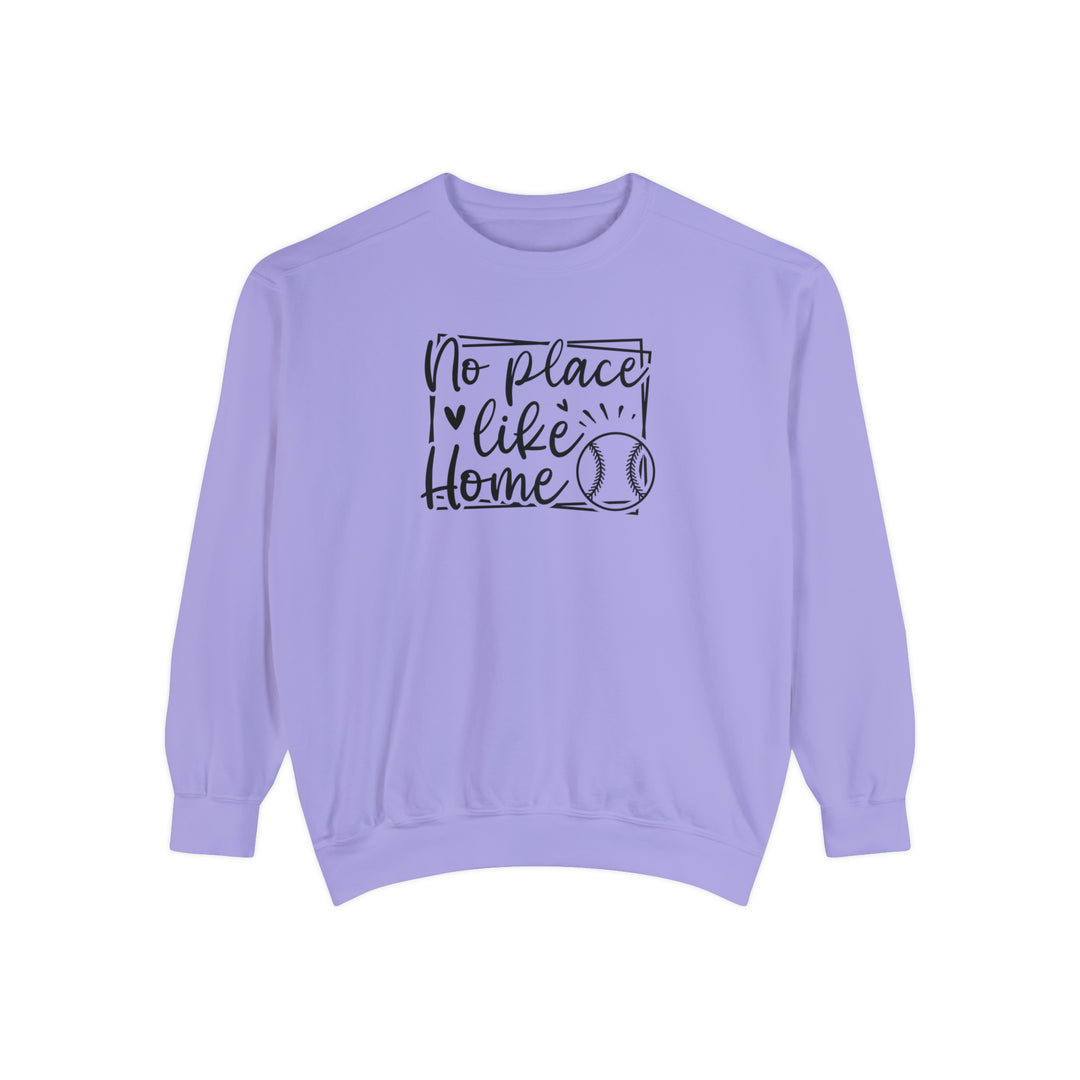 No Place Like Home Baseball Unisex Adult Premium Crewneck Sweatshirt