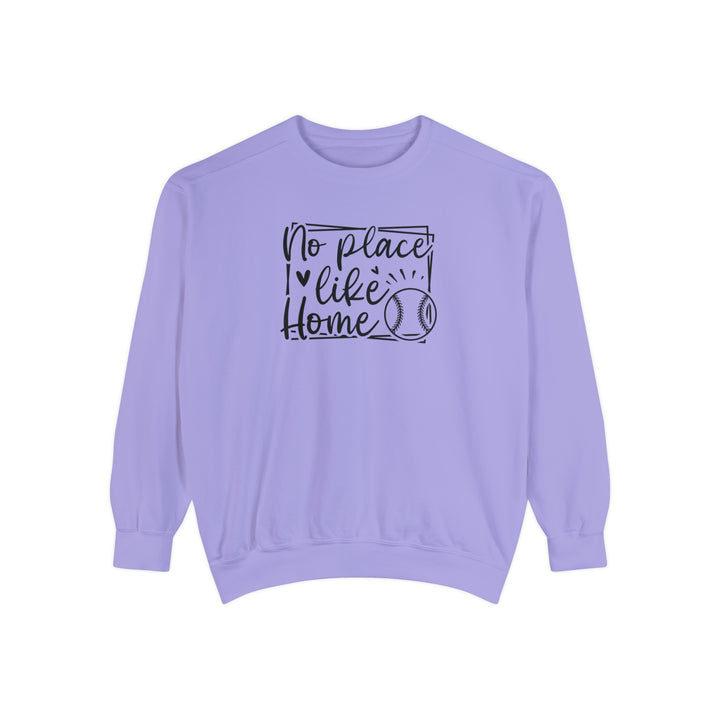No Place Like Home Baseball Unisex Adult Premium Crewneck Sweatshirt