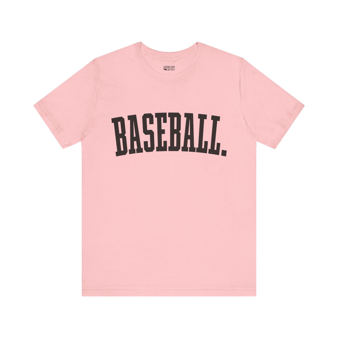 Tall Design Baseball Unisex Adult T-Shirt