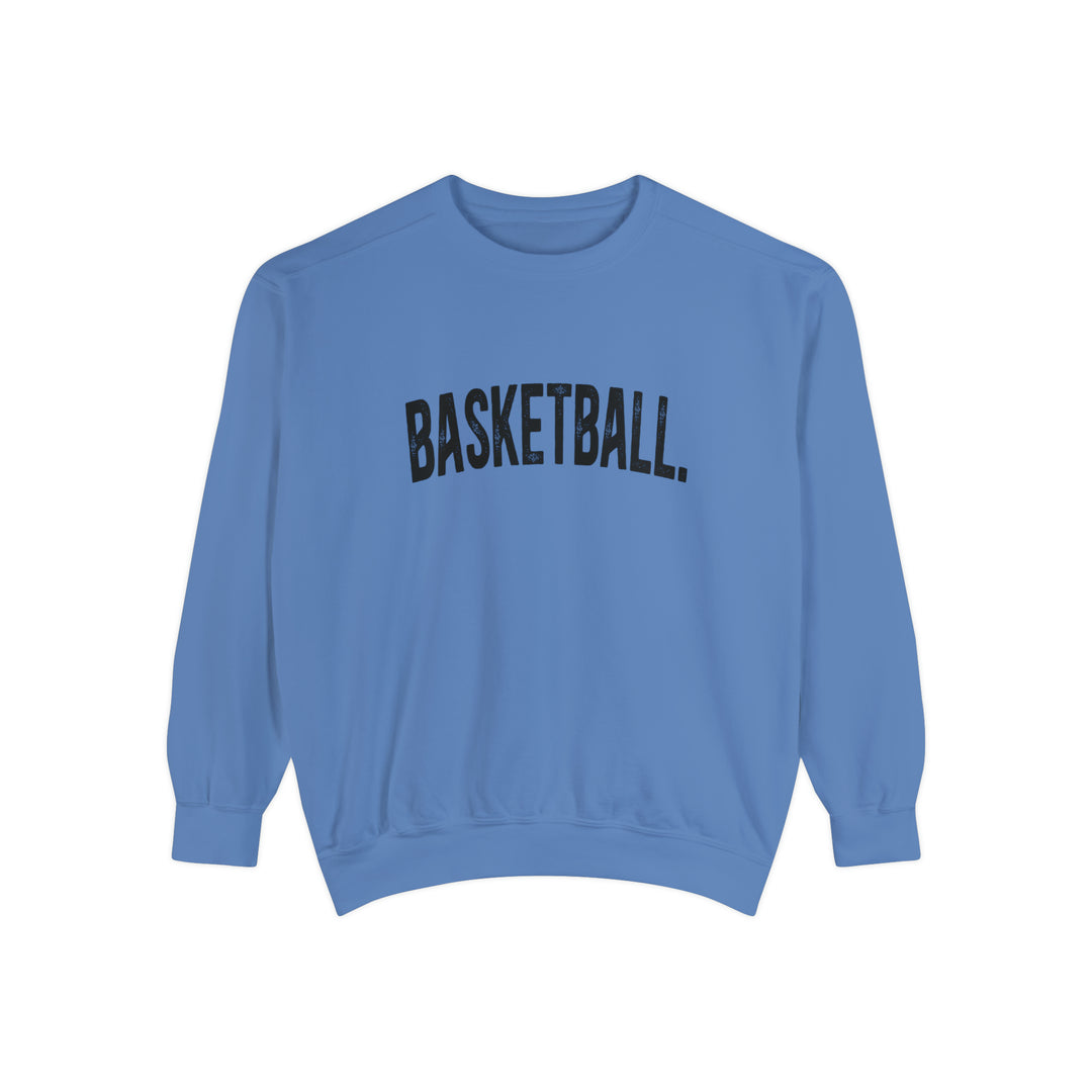 Rustic Design Basketball Unisex Adult Premium Crewneck Sweatshirt