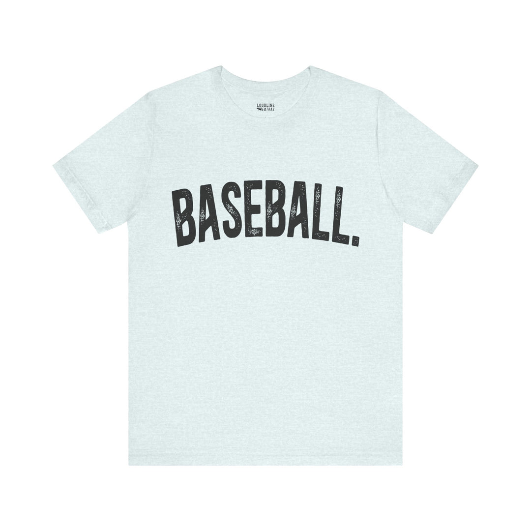 Rustic Design Baseball Unisex Adult T-Shirt