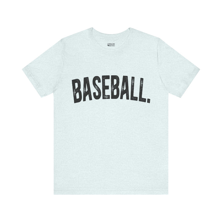 Rustic Design Baseball Unisex Adult T-Shirt