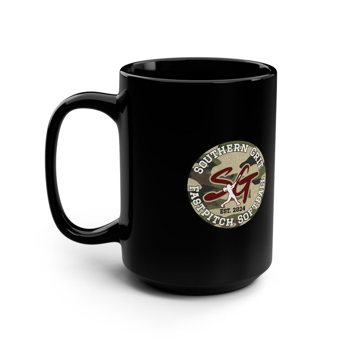 Southern Grit Black Mug 15oz
