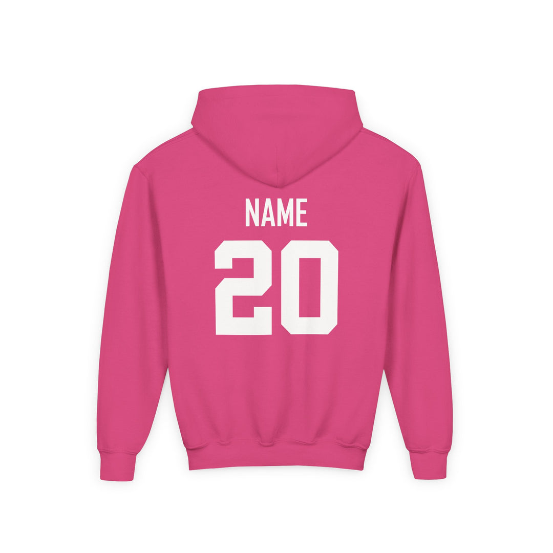 Latrobe Boys Soccer Unisex Youth Hooded Sweatshirt - Cancer Design