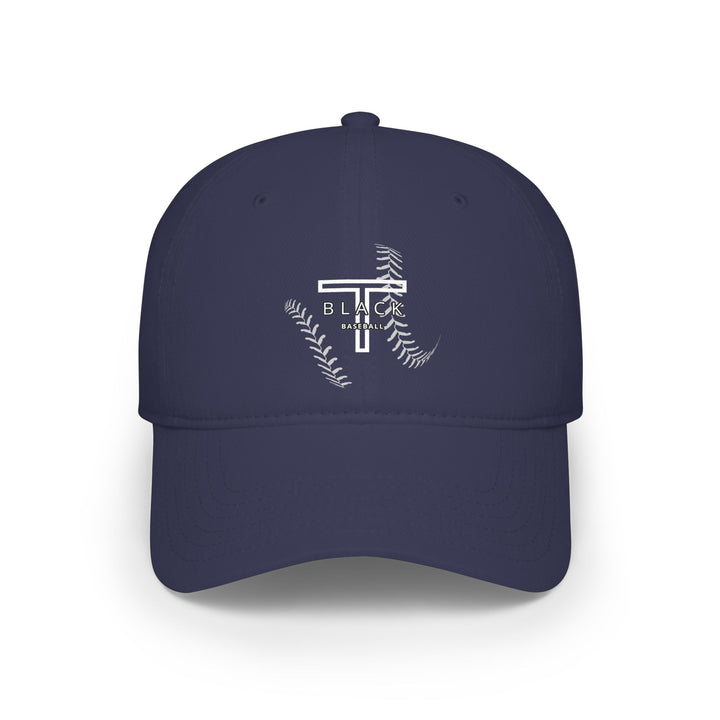 T-Black Dugout Low Profile Baseball Cap