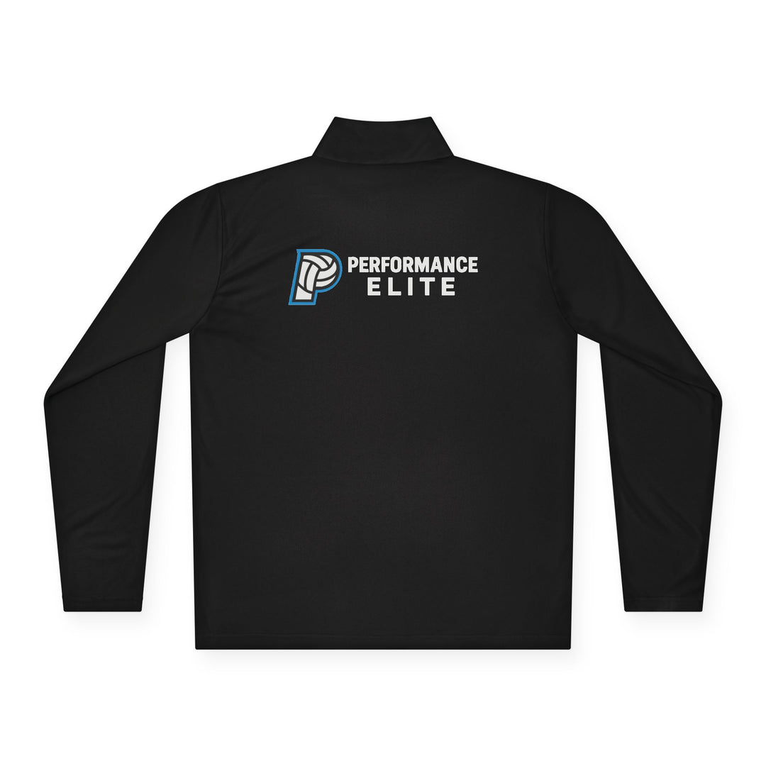 Performance Elite Unisex Adult Long Sleeve Quarter-Zip Pullover