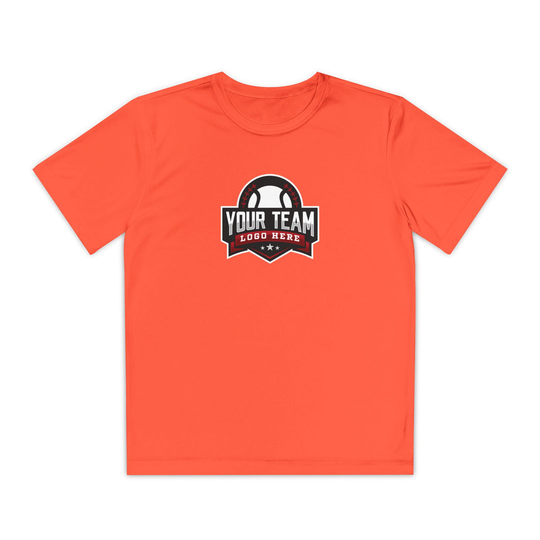 Unisex Youth Moisture Wicking T-Shirt Color Options 1