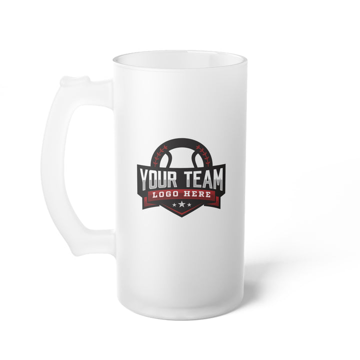 Frosted Glass Beer Mug