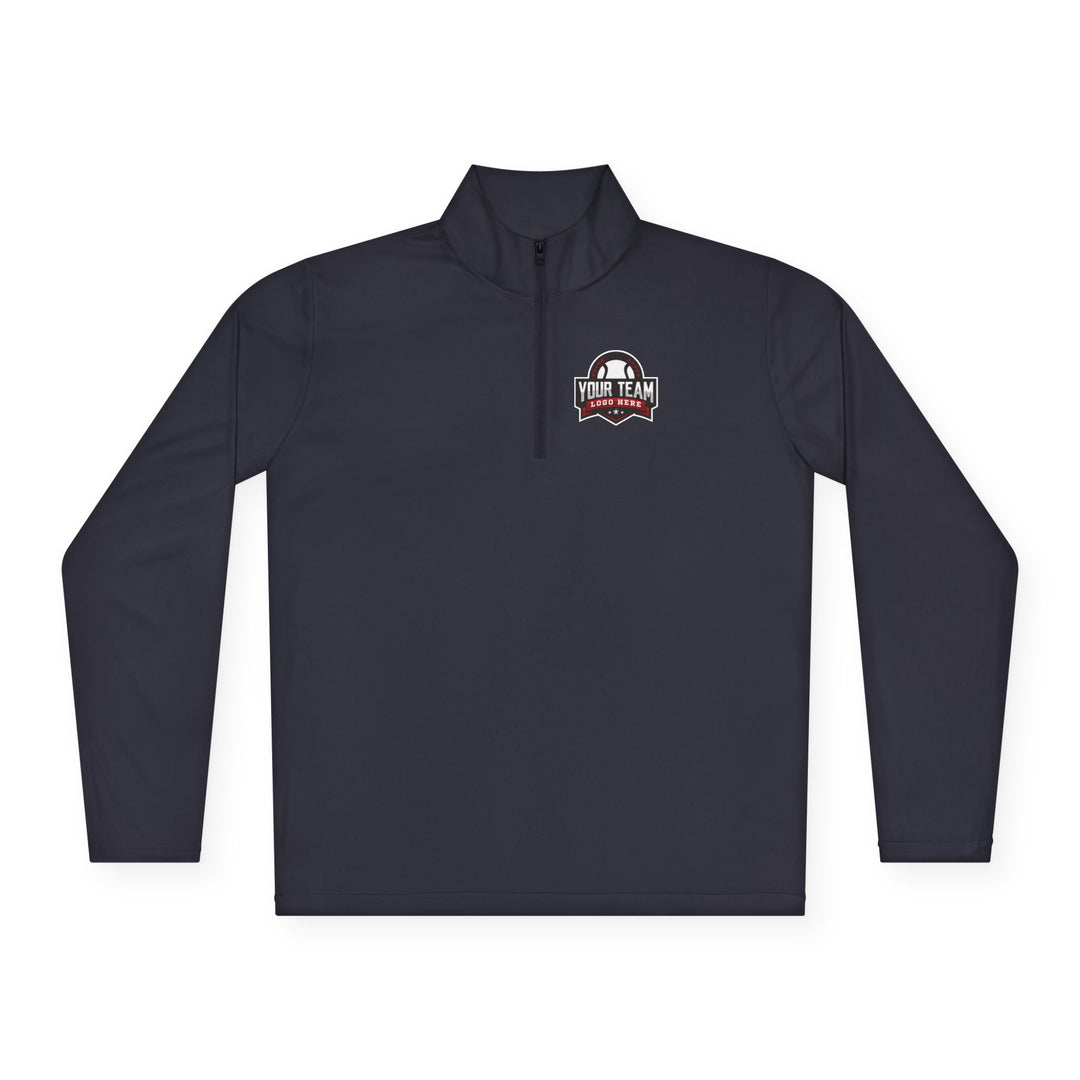 Unisex Adult Long Sleeve Quarter-Zip Pullover
