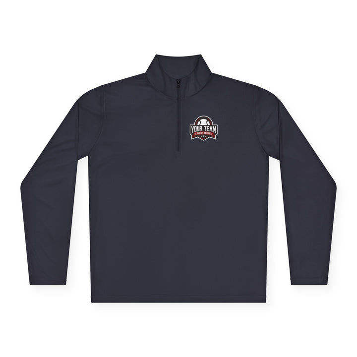 Unisex Adult Long Sleeve Quarter-Zip Pullover