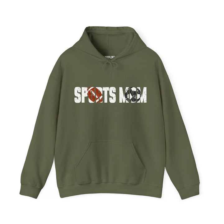 Sports Mom Unisex Adult Hooded Sweatshirt