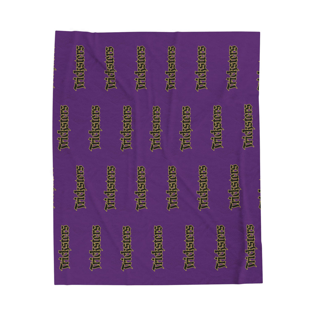 Chewsville Coyotes Velveteen Plush Blanket