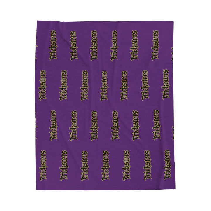 Chewsville Coyotes Velveteen Plush Blanket
