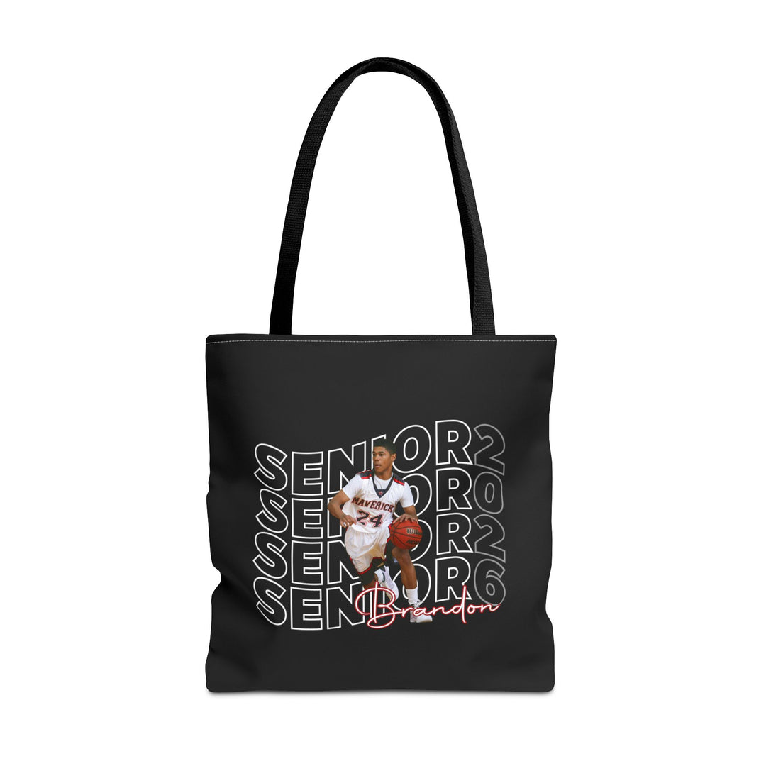 Senior Wavy Design w/Photo &amp; Name Tote Bag
