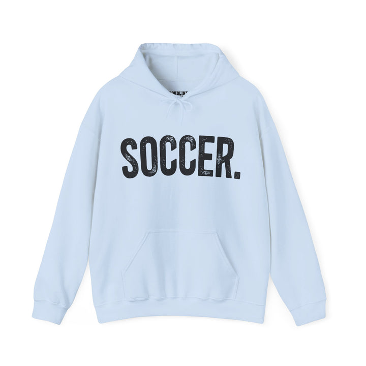 Rustic Design Soccer Unisex Adult Hooded Sweatshirt