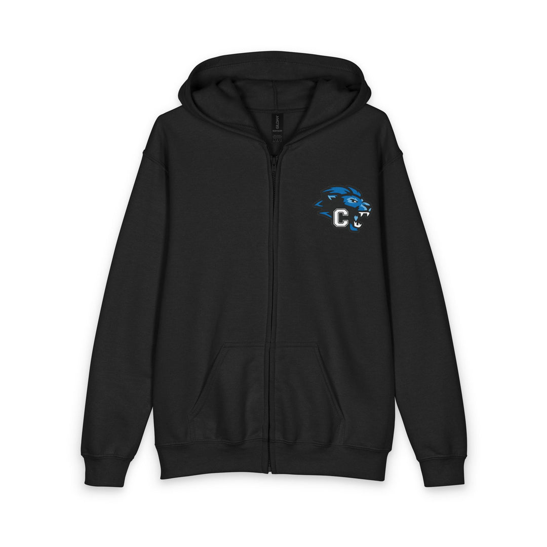 Canton Lions Youth Football &amp; Soccer Unisex Youth Full-Zip Hoodie