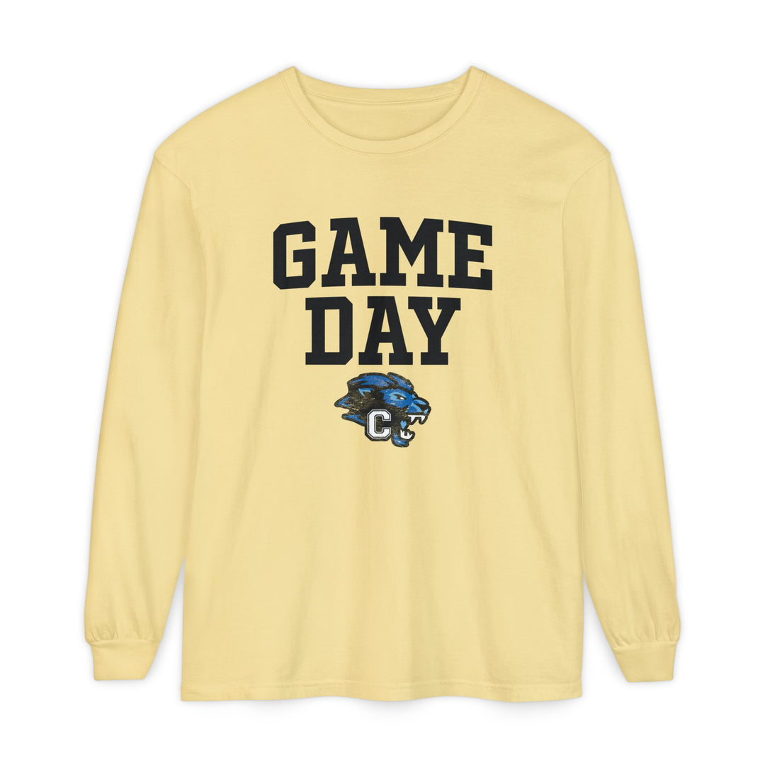 Canton Lions Football &amp; Cheer Unisex Adult Premium Long Sleeve - Game Day 2 Design