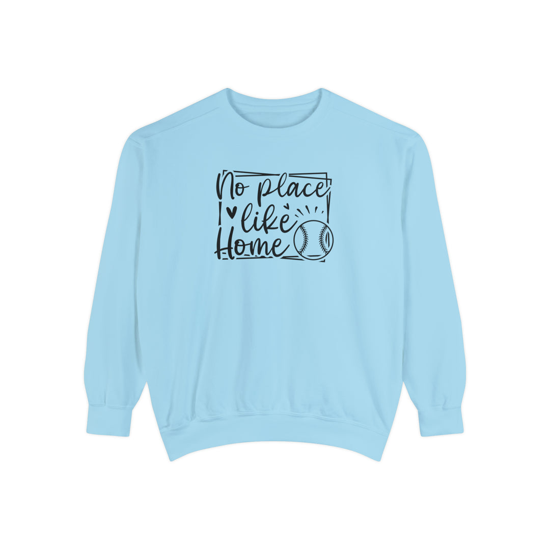 No Place Like Home Baseball Unisex Adult Premium Crewneck Sweatshirt