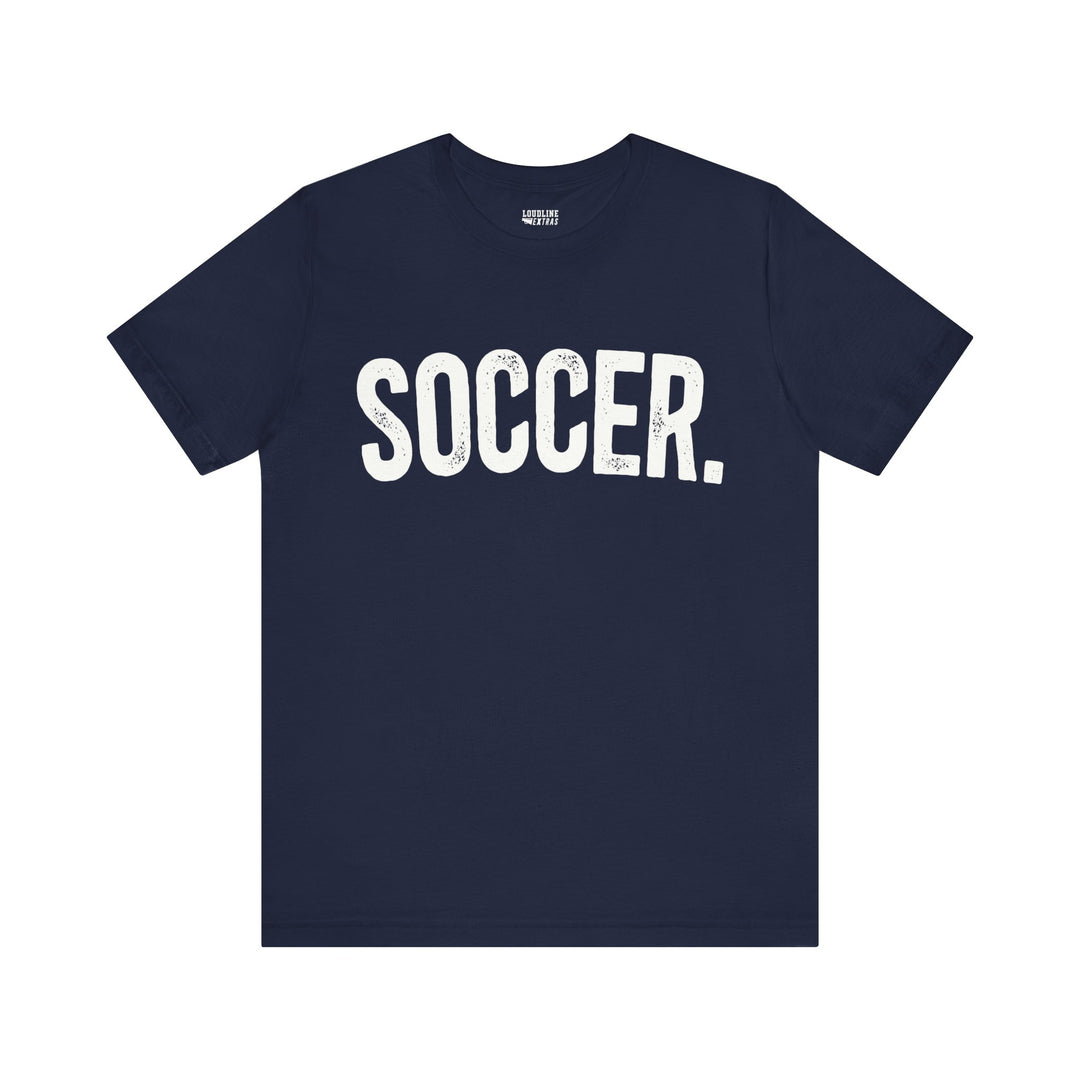 Rustic Design Soccer Unisex Adult T-Shirt