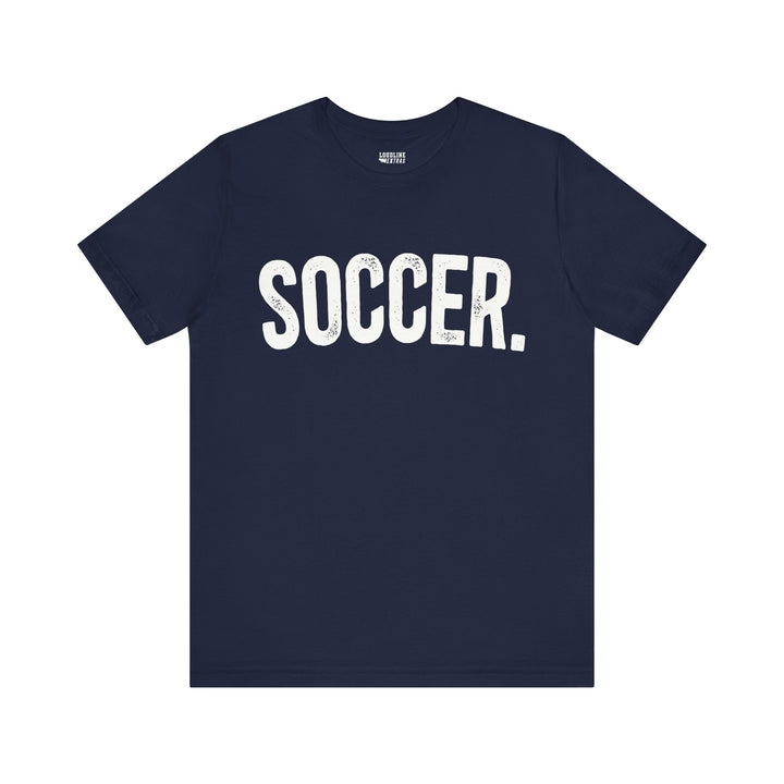 Rustic Design Soccer Unisex Adult T-Shirt