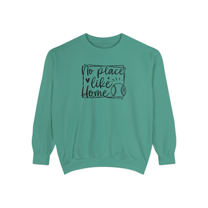 No Place Like Home Baseball Unisex Adult Premium Crewneck Sweatshirt