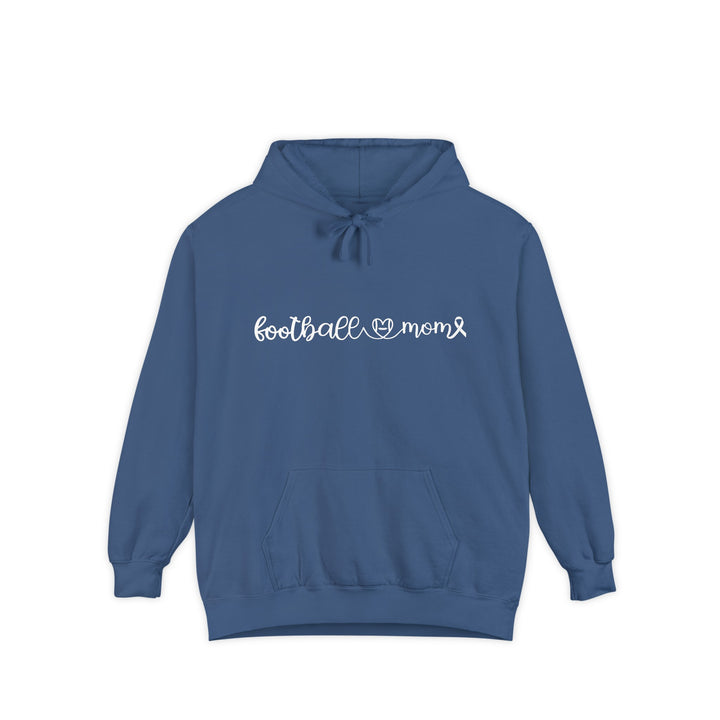 Cancer Collection Pick Your Sport Mom Ribbon &amp; Heart Adult Unisex Premium Hooded Sweatshirt