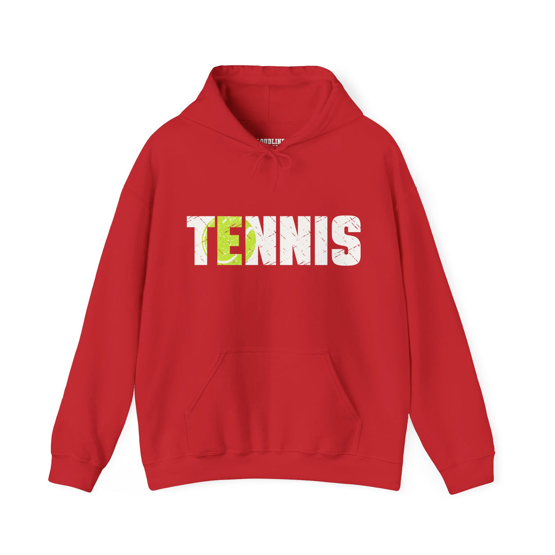 Tennis Unisex Adult Hooded Sweatshirt