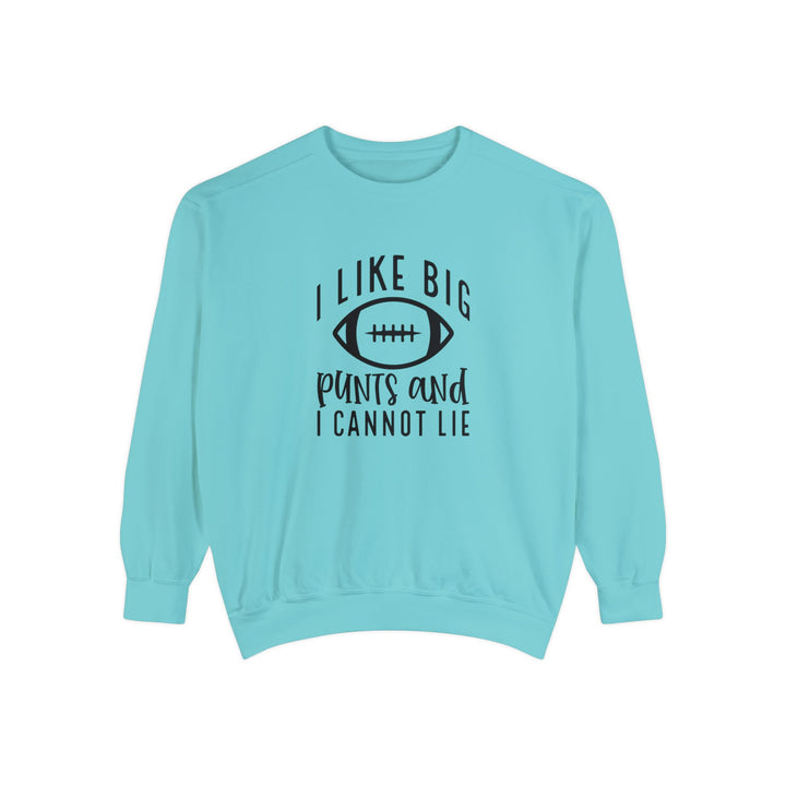 I Like Big Punts Football Unisex Adult Premium Crewneck Sweatshirt