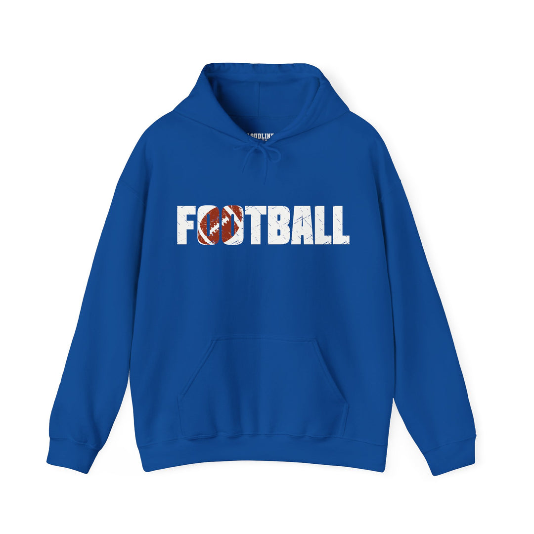 Football Unisex Adult Hooded Sweatshirt
