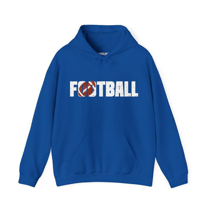 Football Unisex Adult Hooded Sweatshirt