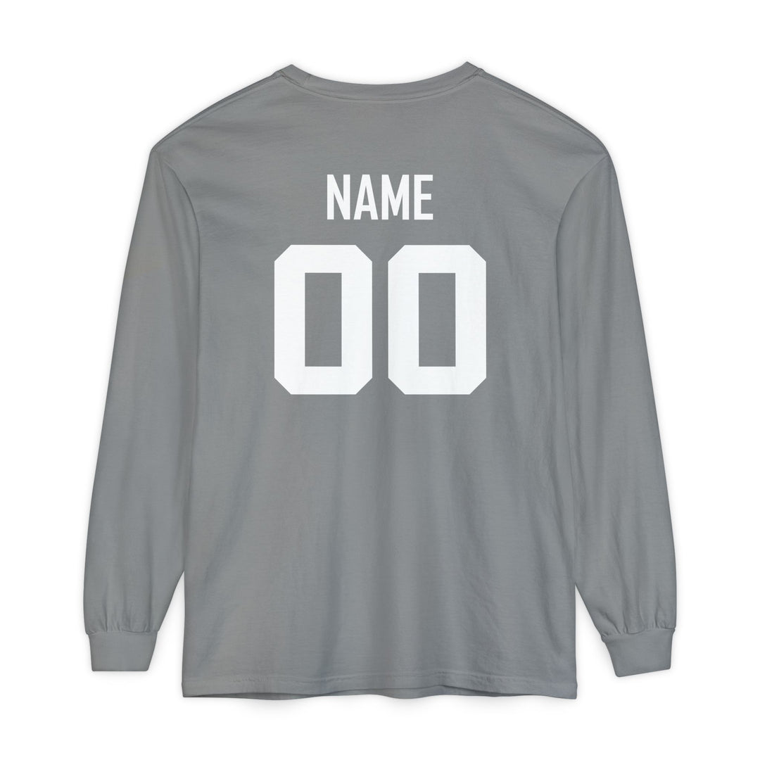 Canton Lions Football &amp; Cheer Unisex Adult Premium Long Sleeve - Big C Design