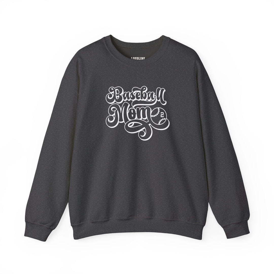 Baseball Mom Personalized Unisex Adult Crewneck Sweatshirt