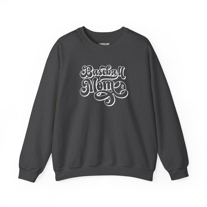 Baseball Mom Personalized Unisex Adult Crewneck Sweatshirt
