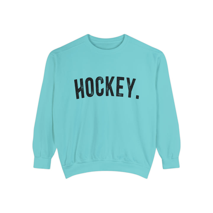 Rustic Design Hockey Unisex Adult Premium Crewneck Sweatshirt