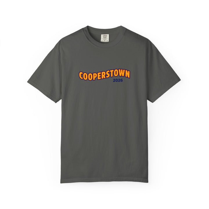 Cooperstown Picture Wavy Name Front &amp; Back Design - Unisex Adult Premium Apparel