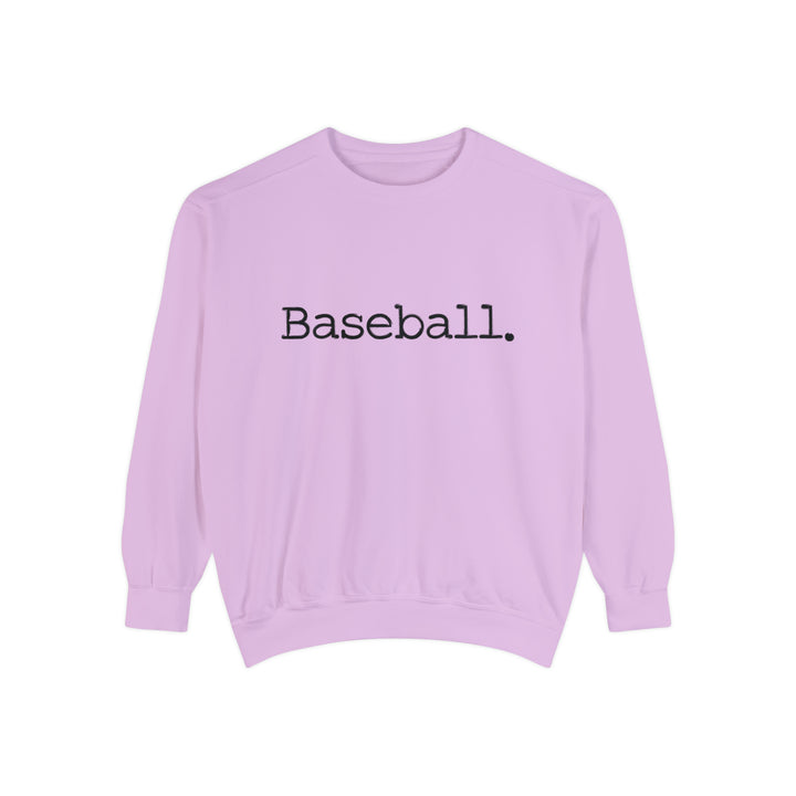 Typewriter Design Baseball Unisex Adult Premium Crewneck Sweatshirt