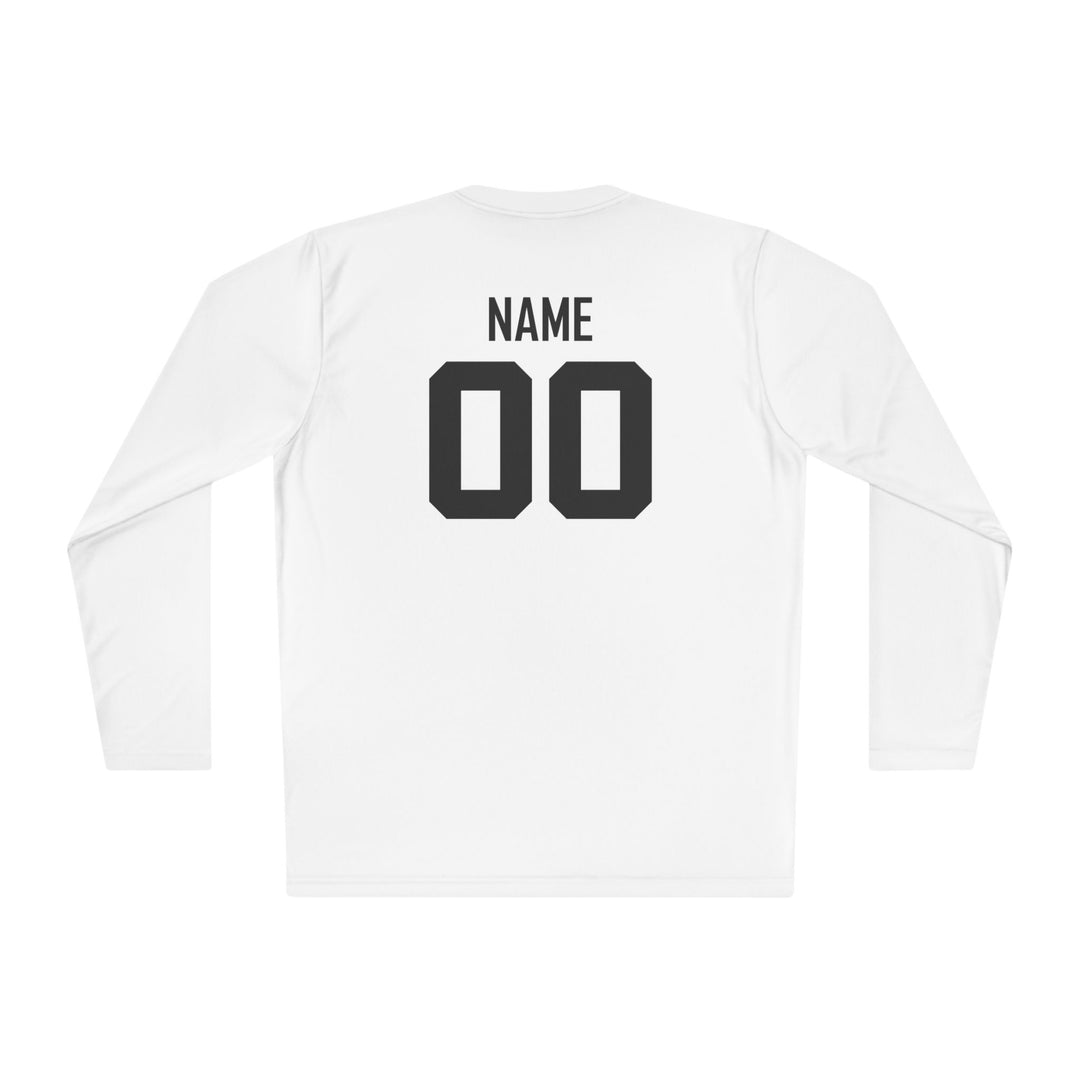 Canton Lions Football &amp; Cheer Unisex Adult Long Sleeve Moisture Wicking Shirt